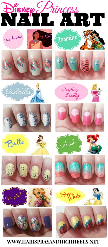 cinderella-nail-designs-66_7 Cenușăreasa modele de unghii