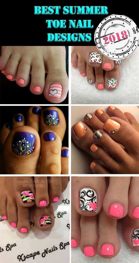 cute-big-toe-nail-designs-88_14 Drăguț deget de la picior mare unghii modele