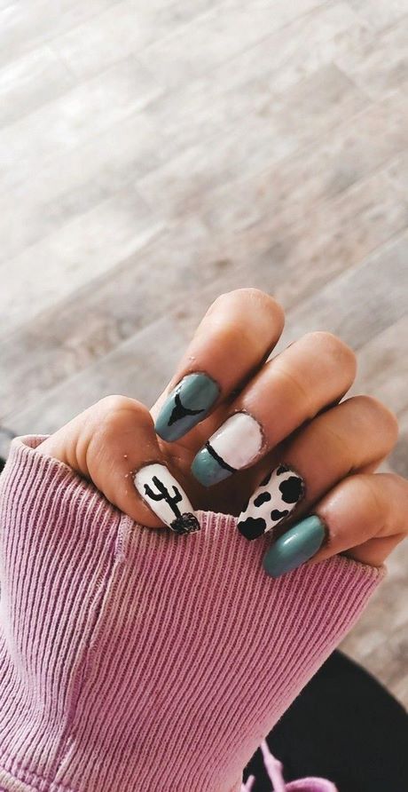 cute-country-nail-designs-07_18 Drăguț țară modele de unghii