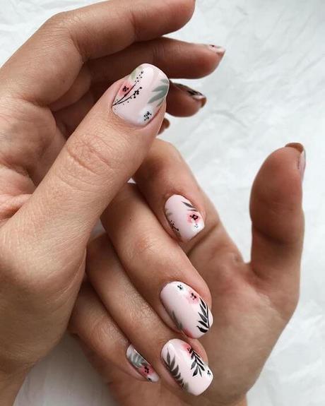 cute-gelish-nail-designs-59_9 Modele drăguțe de unghii gelish