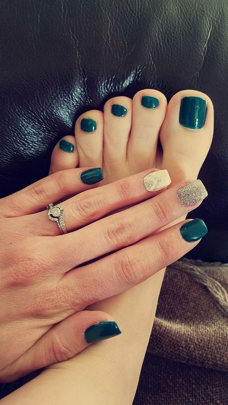 cute-mani-pedi-designs-24_6 Drăguț mani pedi modele