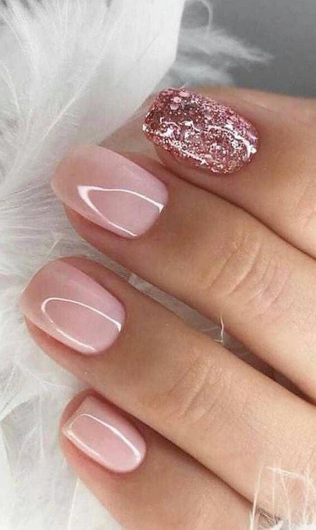 cute-nail-designs-glitter-80_10 Drăguț unghii modele sclipici