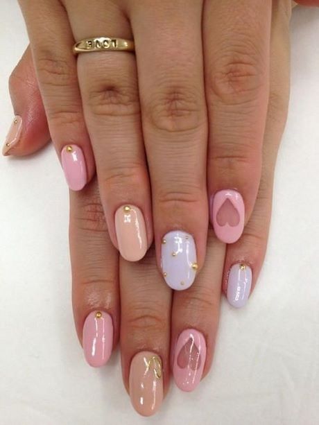 cute-pastel-nail-designs-21_12 Modele drăguțe de unghii pastelate