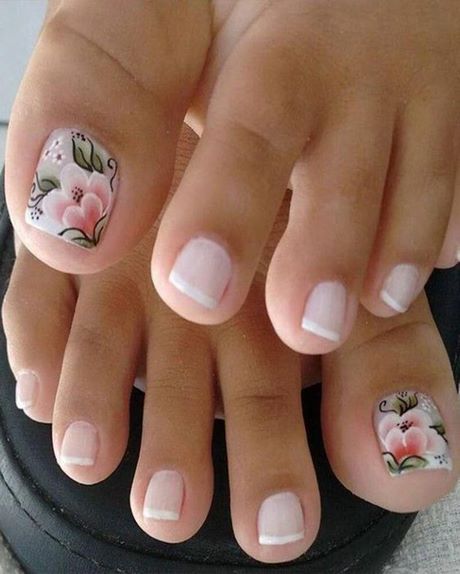 cute-pink-toe-nail-designs-79_20 Drăguț roz deget de la picior unghii modele