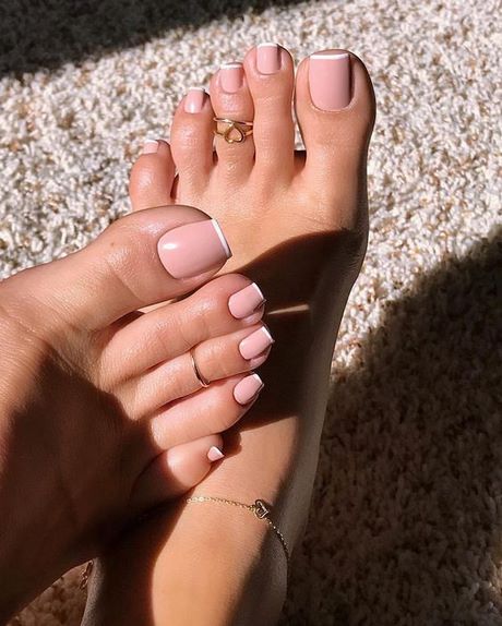cute-pink-toe-nail-designs-79_6 Drăguț roz deget de la picior unghii modele
