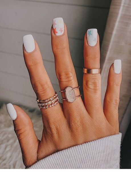 cute-ring-finger-nail-designs-75_18 Drăguț inel deget unghii modele