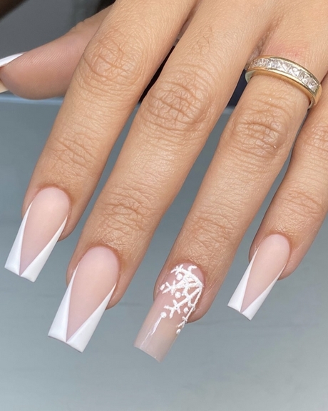 cute-white-french-tip-nail-designs-26_2 Drăguț alb franceză sfat unghii modele