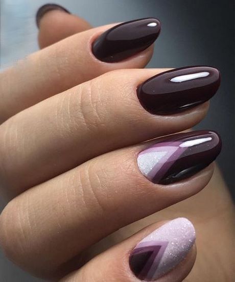 dark-purple-nail-art-designs-51_3 Modele de unghii violet închis