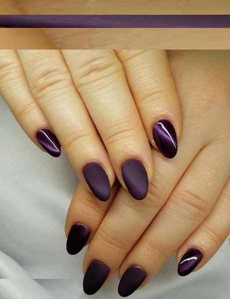 dark-purple-nail-art-designs-51_4 Modele de unghii violet închis