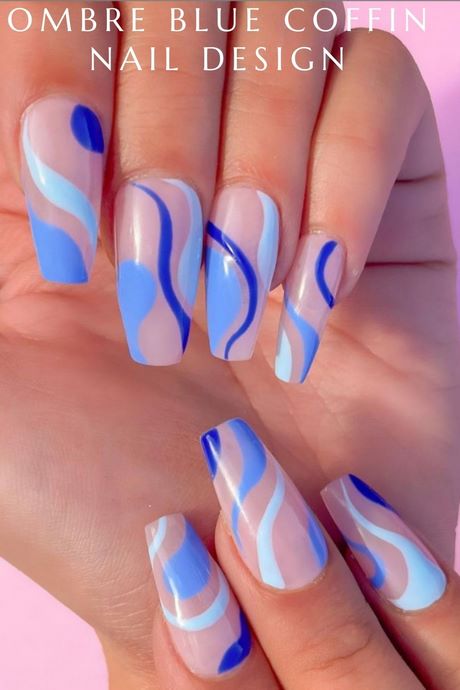 designs-on-blue-nails-61_11 Modele pe unghii albastre