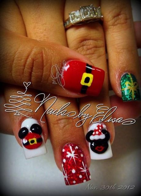 disney-christmas-nail-designs-71_2 Disney modele de unghii de Crăciun