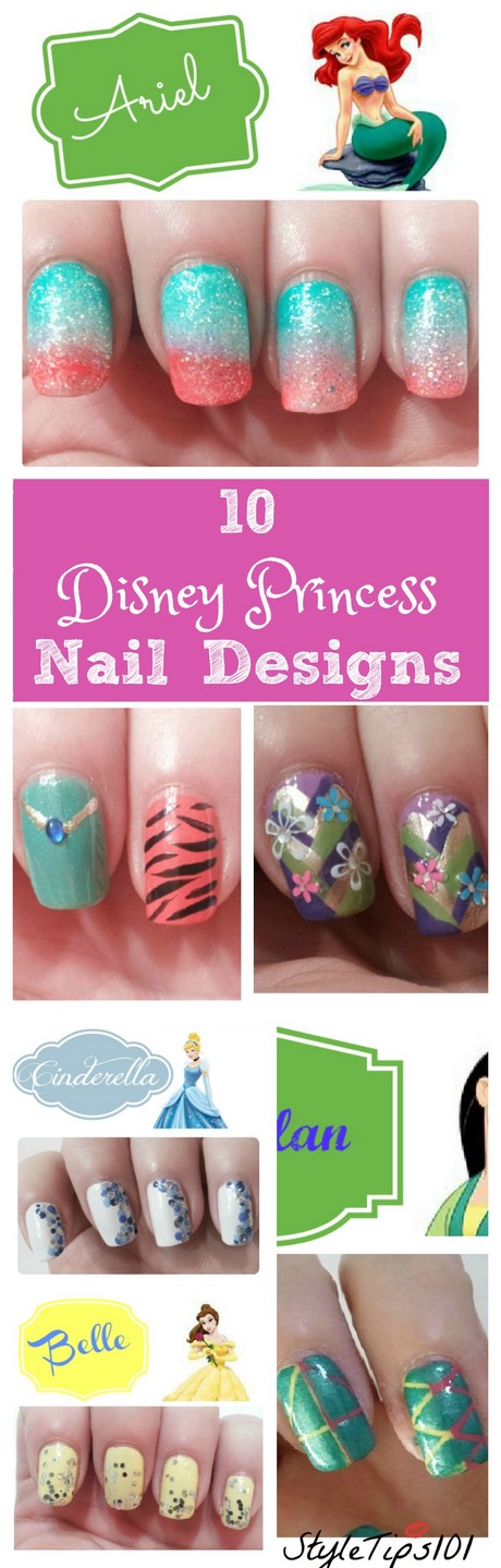 disney-princess-nail-designs-94_7 Modele de unghii Disney princess