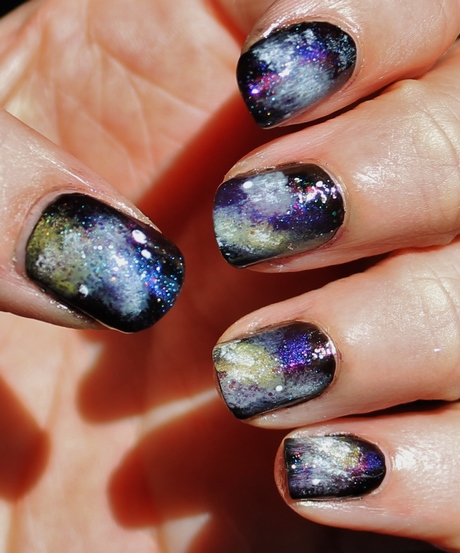 easy-galaxy-nails-33_5 Cuie galaxie ușoară