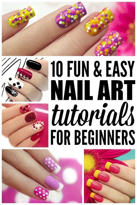 easy-nail-tutorials-for-beginners-23_11 Tutoriale ușoare de unghii pentru începători