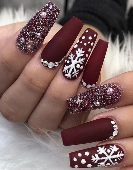 elegant-nails-for-christmas-68_14 Unghii elegante pentru Crăciun