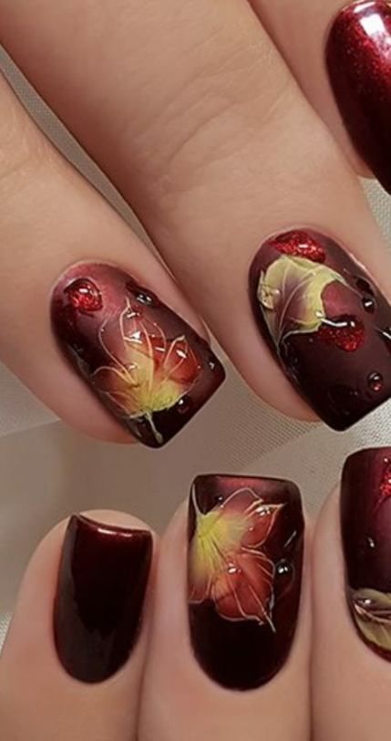 fingernail-designs-for-thanksgiving-03_15 Modele de unghii pentru Ziua Recunostintei