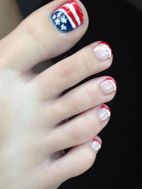 flag-toe-nail-designs-13_6 Flag toe unghii modele