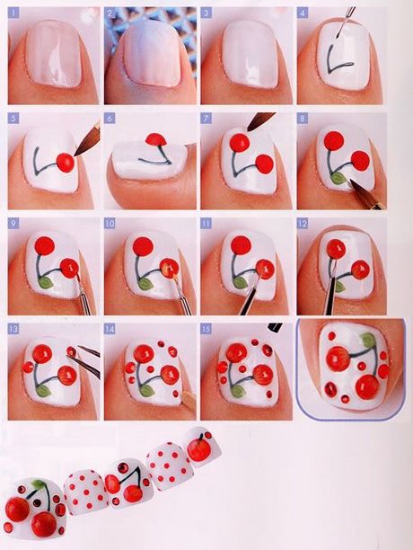 fruit-toe-nail-designs-12_10 Modele de unghii de fructe