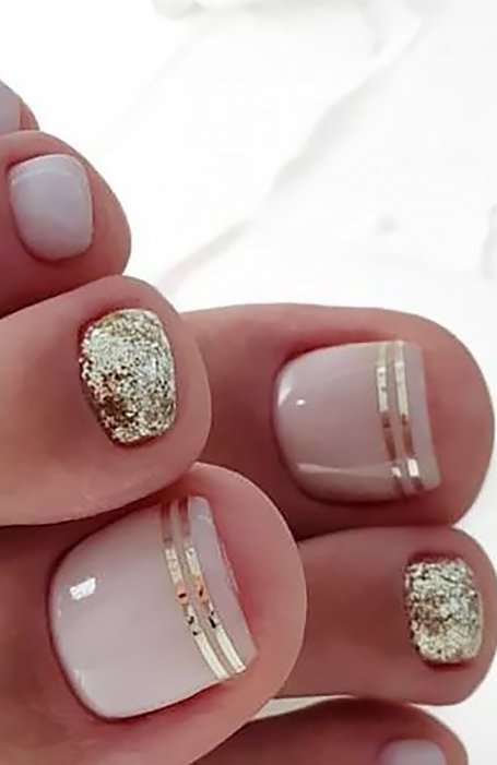 gel-toe-nail-designs-for-summer-37_17 Gel toe unghii modele pentru vara