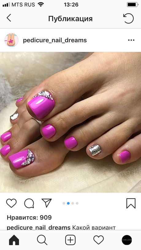 gelish-toe-nail-designs-19 Gelish toe unghii modele