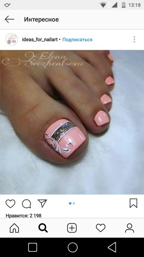 gelish-toe-nail-designs-19_16 Gelish toe unghii modele