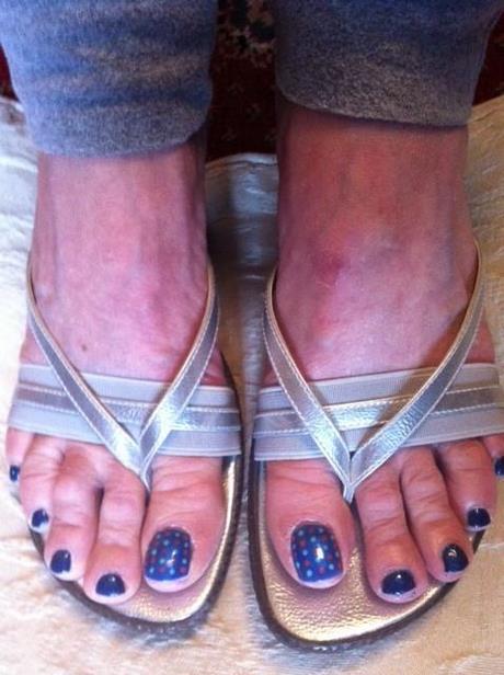 gelish-toe-nail-designs-19_9 Gelish toe unghii modele