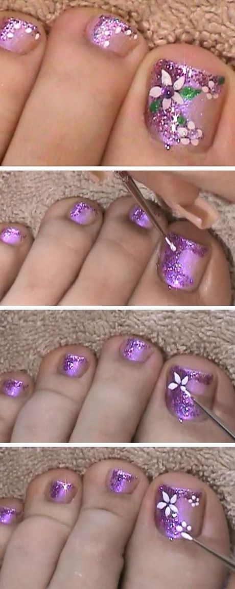 glitter-toe-nail-design-93_4 Glitter toe unghii design