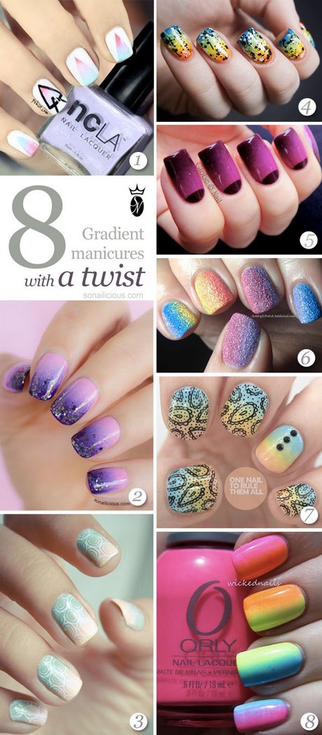 gradient-nail-ideas-87_11 Idei de unghii Gradient