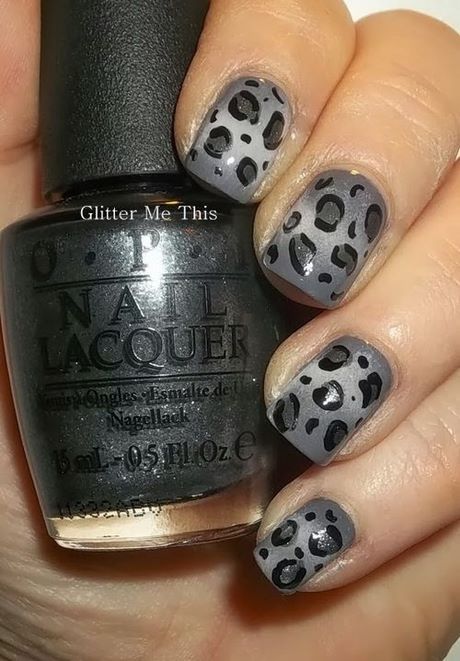 grey-leopard-print-nails-31_11 Unghii cu imprimeu leopard gri