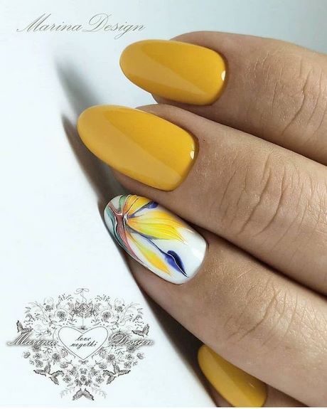 late-summer-nail-designs-91_5 Modele de unghii de vară târzie