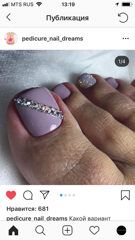 lavender-toe-nail-designs-35_2 Levănțică toe unghii modele