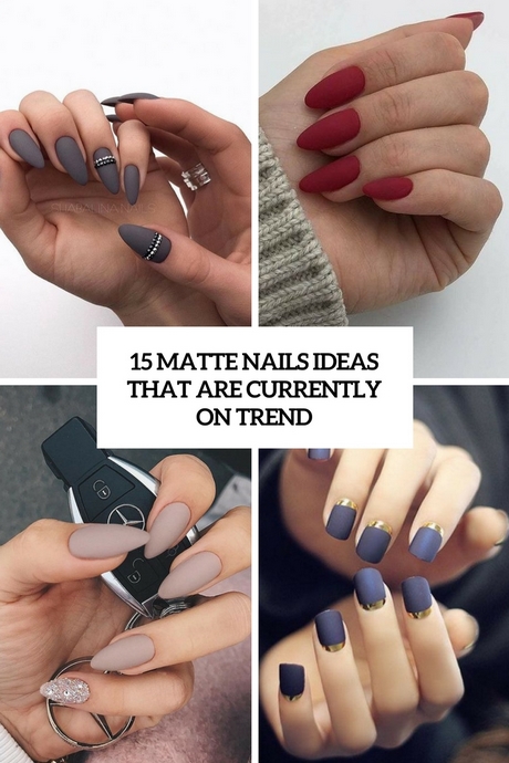 matte-nail-polish-ideas-48_9 Idei de lacuri de unghii mat