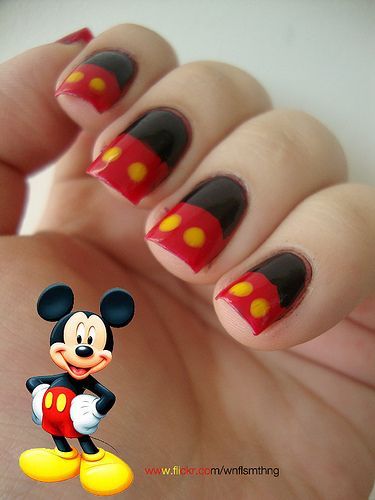 mickey-mouse-toe-nail-designs-96_4 Mickey mouse toe unghii modele