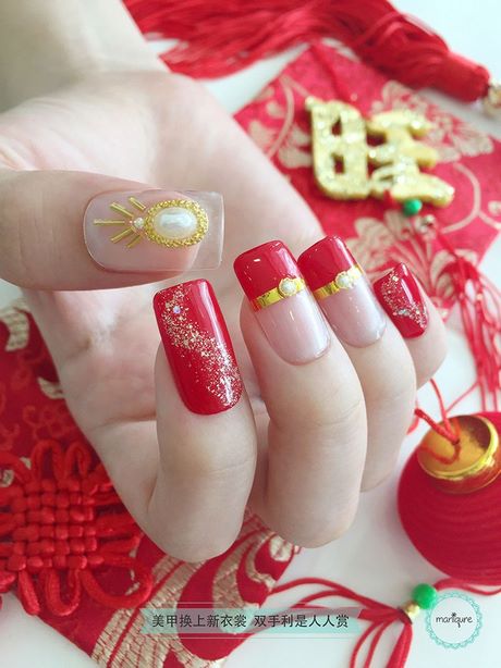 nail-art-chinese-new-year-design-86_5 Nail art design chinezesc de Anul Nou