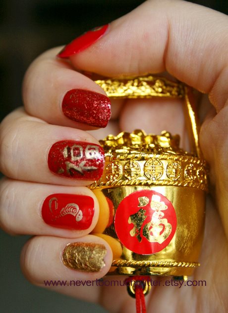 nail-art-chinese-new-year-design-86_8 Nail art design chinezesc de Anul Nou