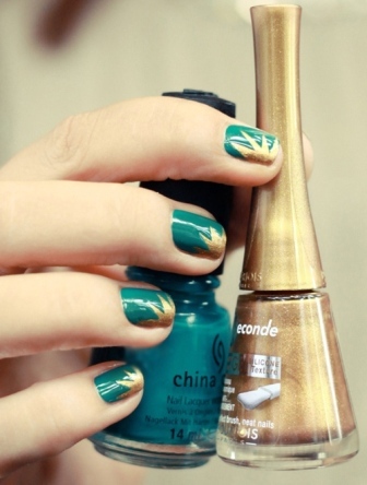 nail-art-designs-green-colour-72_10 Nail art modele de culoare verde