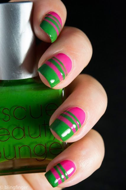 nail-art-designs-green-colour-72_17 Nail art modele de culoare verde