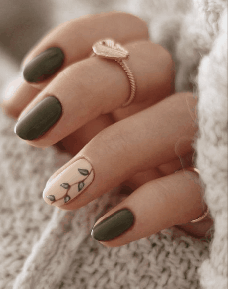 nail-art-designs-green-colour-72_2 Nail art modele de culoare verde