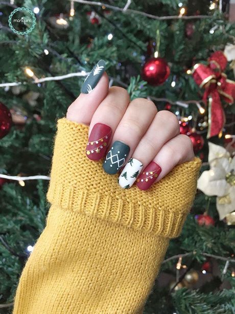 nail-decorations-christmas-95_2 Decoratiuni de unghii de Crăciun