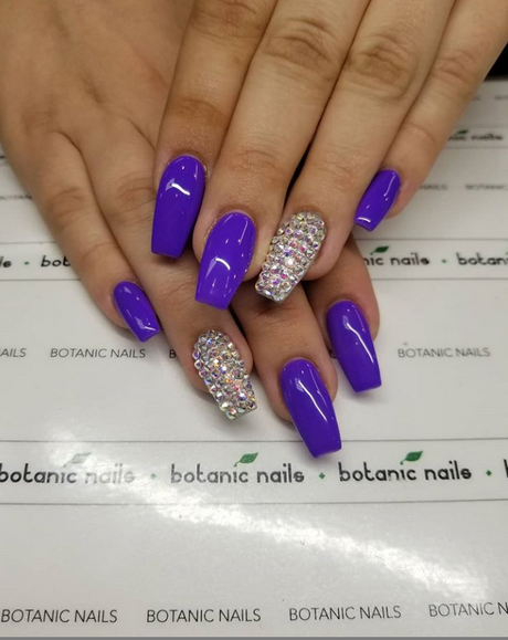nail-designs-for-purple-nails-20 Modele de unghii pentru unghii violet