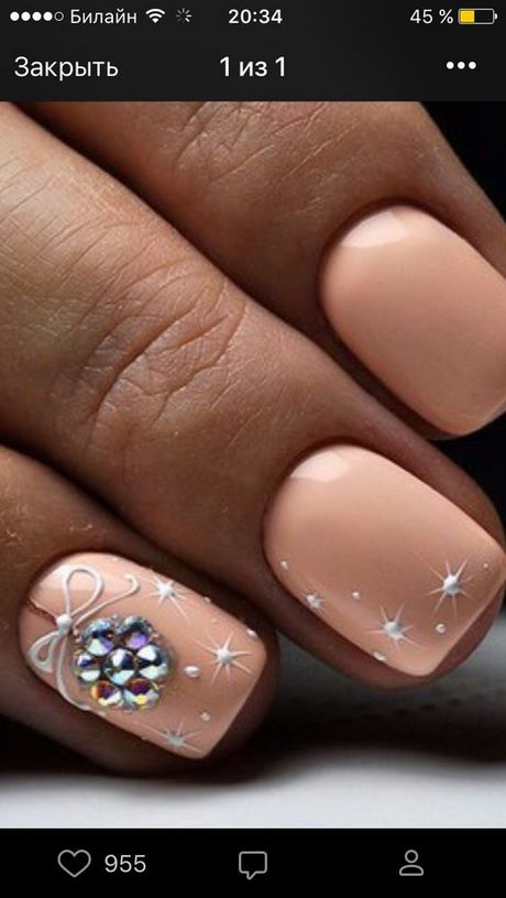 nail-designs-for-short-nails-christmas-89_8 Modele de unghii pentru unghii scurte Crăciun