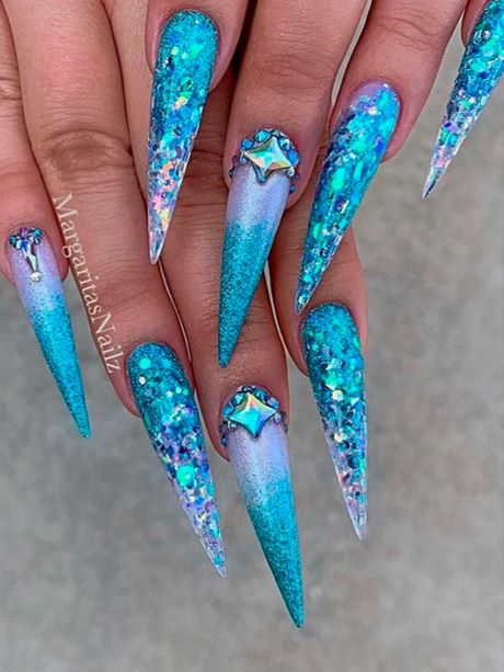 nail-designs-mermaid-51_12 Modele de unghii sirena