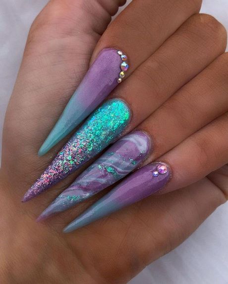nail-designs-mermaid-51_6 Modele de unghii sirena