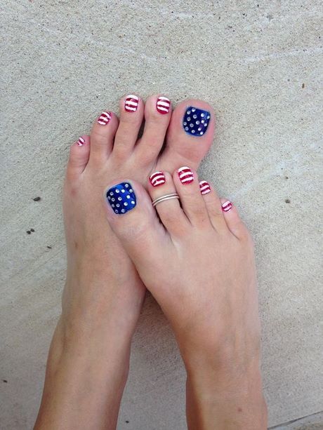 patriotic-pedicure-designs-24_20 Modele de pedichiură patriotică