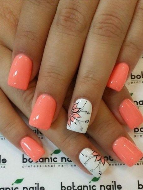 peach-nail-art-designs-89_5 Peach nail art modele