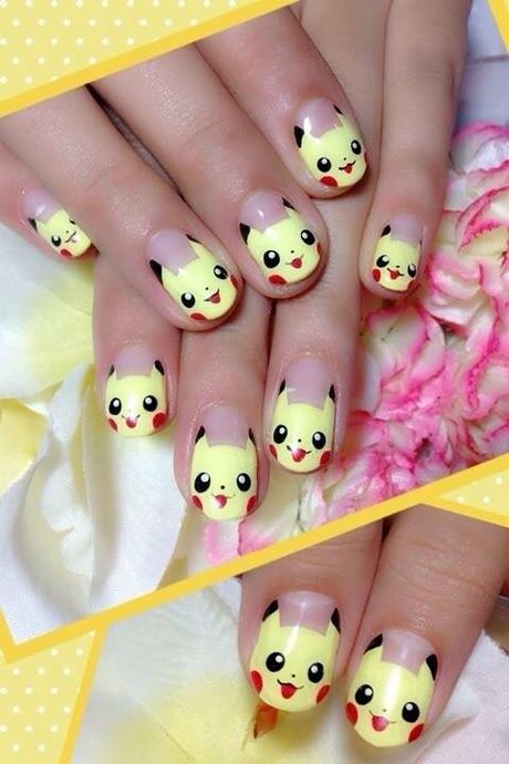 pikachu-nail-art-design-97_17 Pikachu nail art design