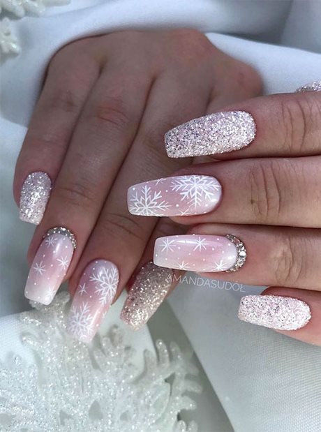 pink-holiday-nail-designs-28_8 Modele de unghii de vacanță roz