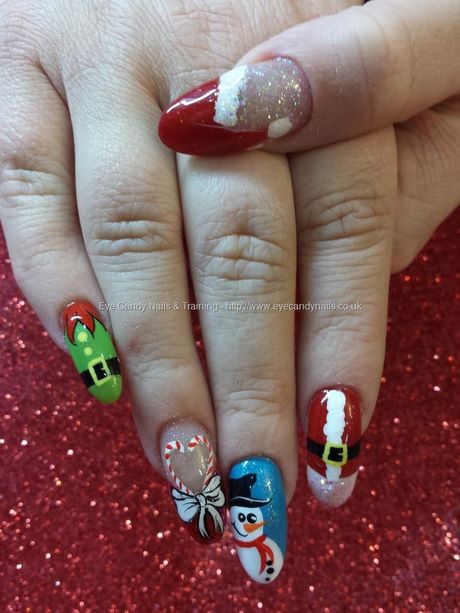 pinterest-nail-designs-for-christmas-87_13 Pinterest Modele de unghii pentru Crăciun