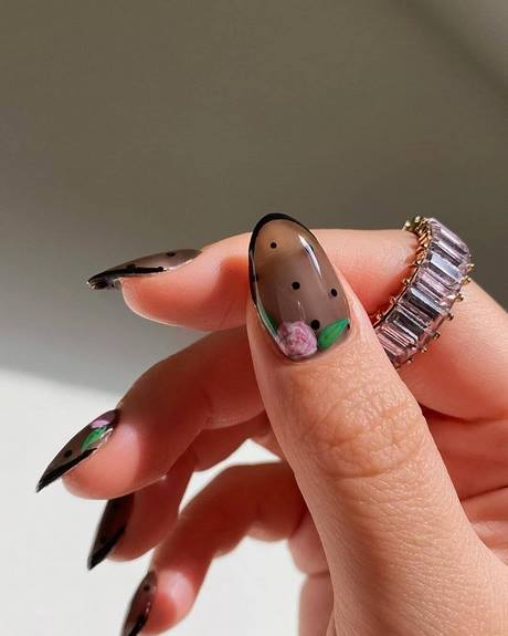 polka-dots-nail-art-designs-80_13 Polka puncte nail art modele