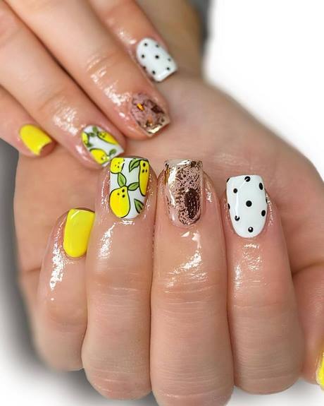 polka-dots-nail-art-designs-80_6 Polka puncte nail art modele